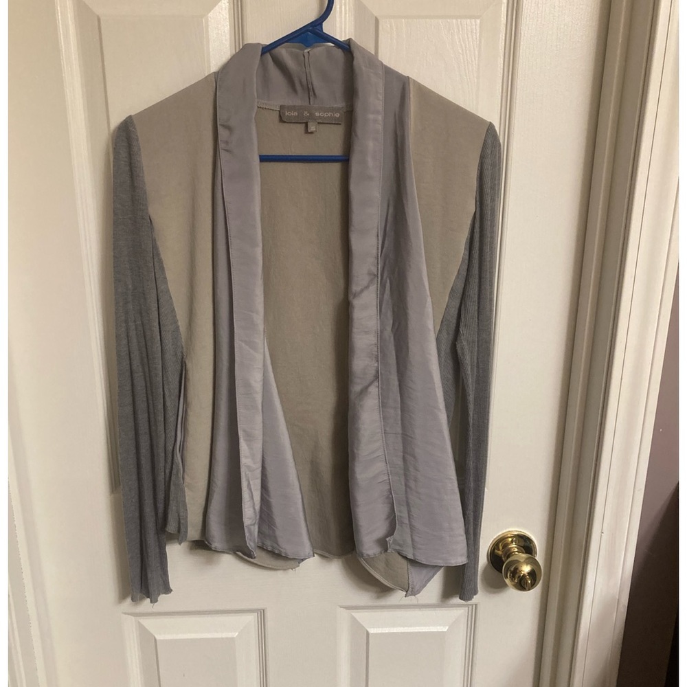 Lola & Sophie | Drape Open Front Cardigan. Size XS